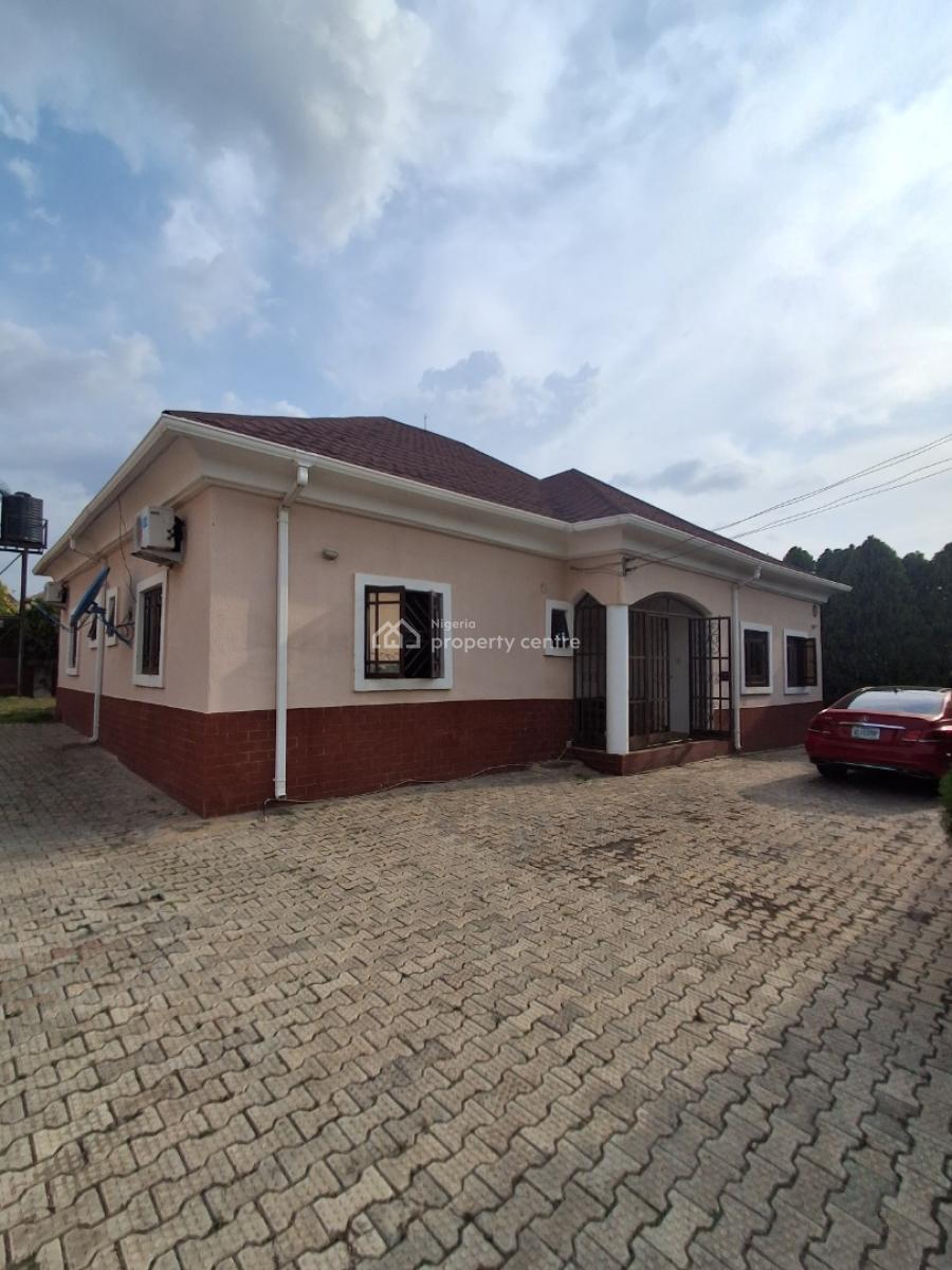 Furnished 3 Bedroom Fully Detached Bungalow with 1 Room Sit-out, Along Voice of Nigeria Road, Emmanuel Mbaka Boulevard, Airport Road, a, Lugbe District, Abuja, Detached Bungalow for Sale