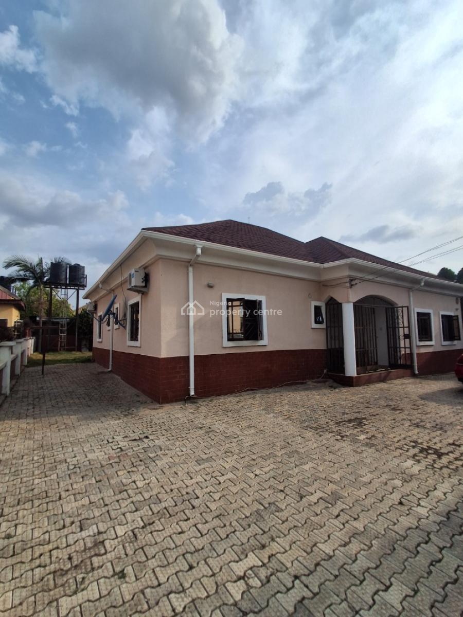 Furnished 3 Bedroom Fully Detached Bungalow with 1 Room Sit-out, Along Voice of Nigeria Road, Emmanuel Mbaka Boulevard, Airport Road, a, Lugbe District, Abuja, Detached Bungalow for Sale