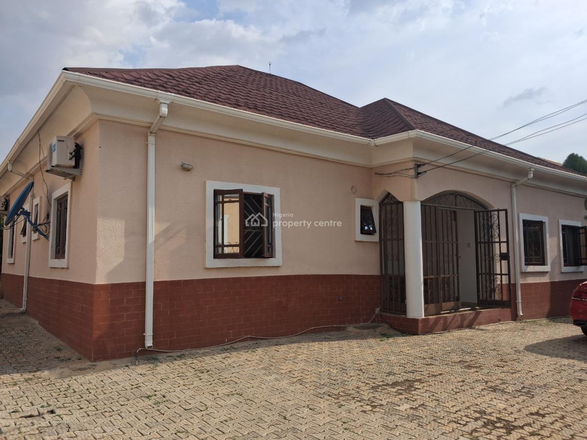 Furnished 3 Bedroom Fully Detached Bungalow with 1 Room Sit-out, Along Voice of Nigeria Road, Emmanuel Mbaka Boulevard, Airport Road, a, Lugbe District, Abuja, Detached Bungalow for Sale