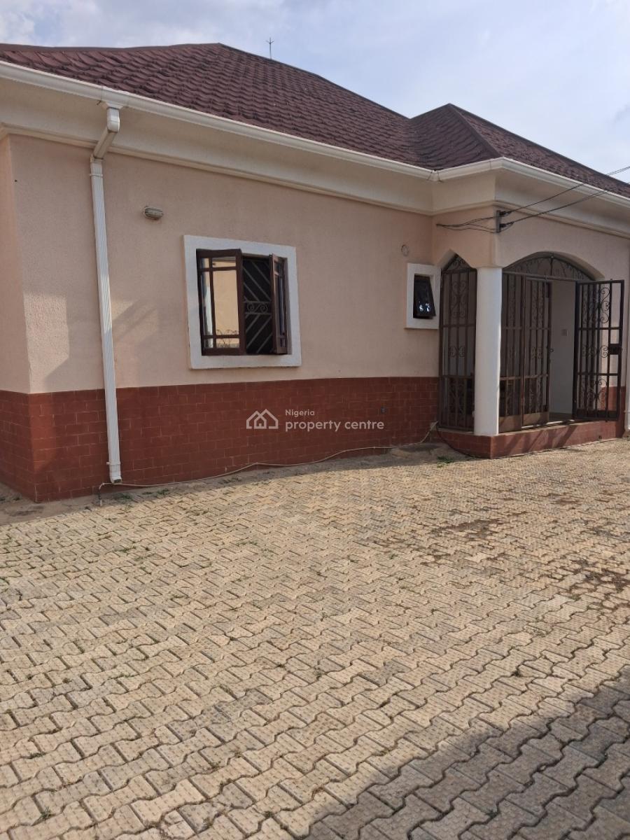 Furnished 3 Bedroom Fully Detached Bungalow with 1 Room Sit-out, Along Voice of Nigeria Road, Emmanuel Mbaka Boulevard, Airport Road, a, Lugbe District, Abuja, Detached Bungalow for Sale