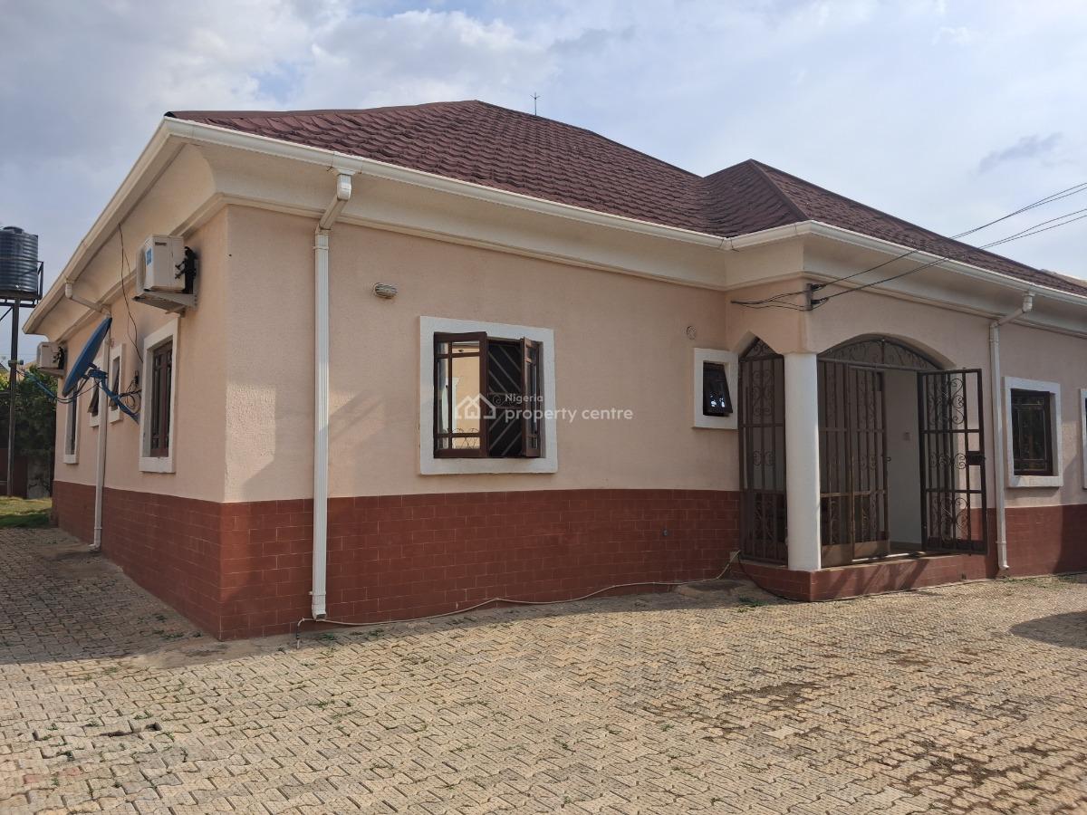 Furnished 3 Bedroom Fully Detached Bungalow with 1 Room Sit-out, Along Voice of Nigeria Road, Emmanuel Mbaka Boulevard, Airport Road, a, Lugbe District, Abuja, Detached Bungalow for Sale