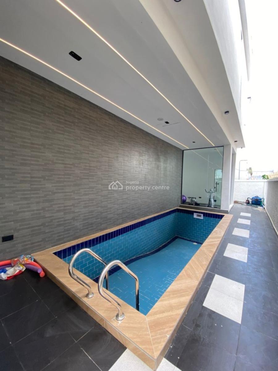 a Lovely 5 Bedroom Fully Detached Duplex + Bq, Cinema, Pool, Ikota, Lekki, Lagos, Detached Duplex for Sale