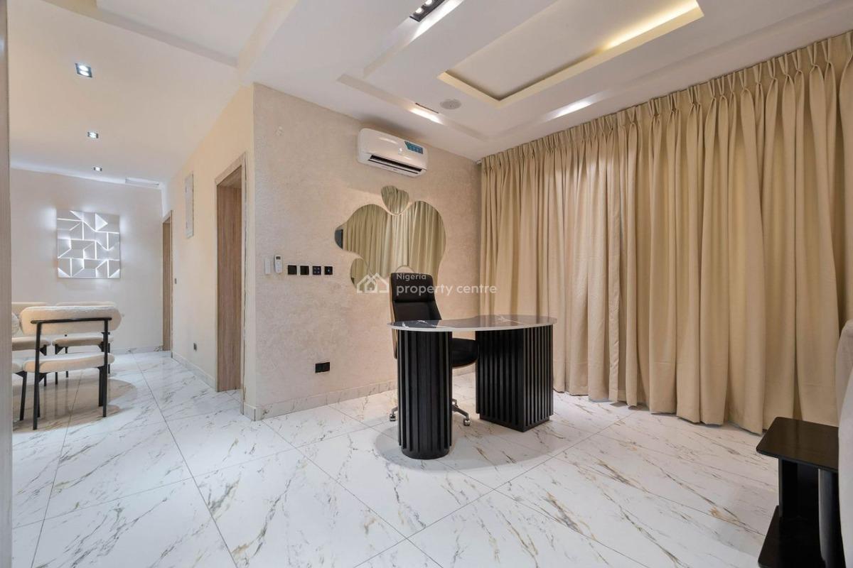 Luxury Furnished 2 Bedrooms Maisonette Penthouse with Pool & Gym, Elf, Lekki Phase 1, Lekki, Lagos, Flat / Apartment for Rent