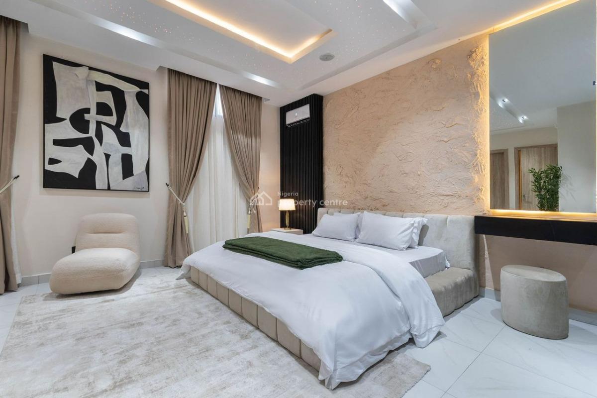 Luxury Furnished 2 Bedrooms Maisonette Penthouse with Pool & Gym, Elf, Lekki Phase 1, Lekki, Lagos, Flat / Apartment for Rent