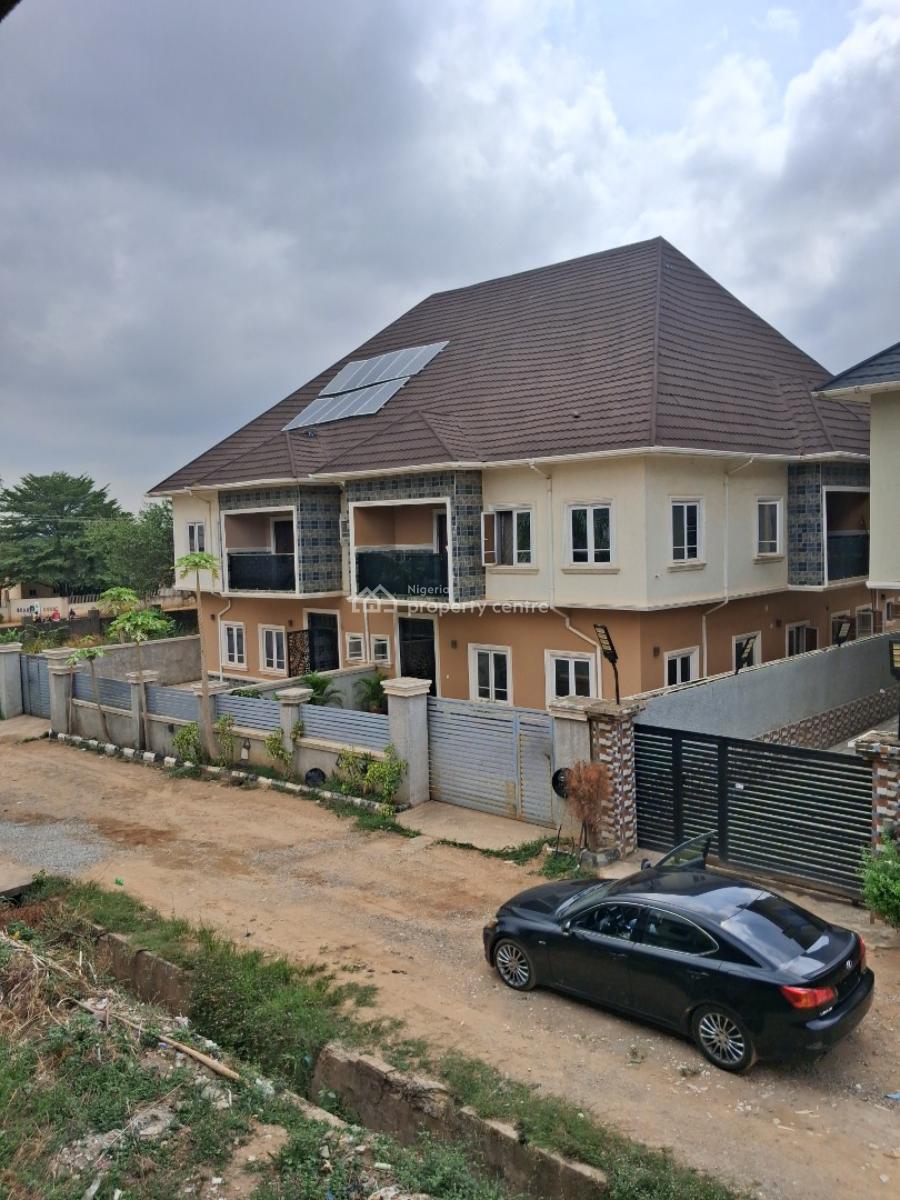4 Bedroom Semi Detached Duplex Carcass in an Estate, Along Voice of Nigeria Road, Lugbe, Abuja, Lugbe District, Abuja, Semi-detached Duplex for Sale