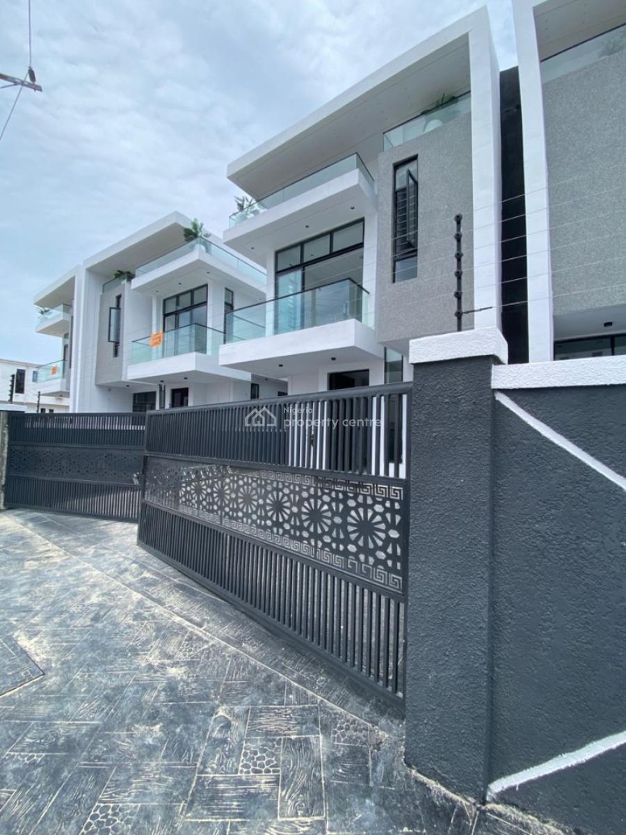 a Gorgeous 4 Bedroom Semi Detached Duplex with a Room Bq, Ikota, Lekki, Lagos, Semi-detached Duplex for Sale