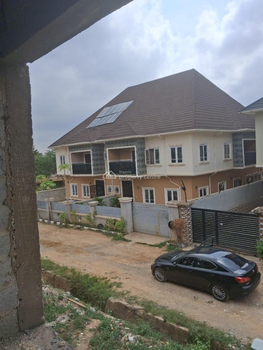 2 Units of 4 Bedroom Semi Detached Duplex with 2 Parlours Each, Along Voice of Nigeria Road, Lugbe Airport Road, Abuja, Lugbe District, Abuja, Semi-detached Duplex for Sale