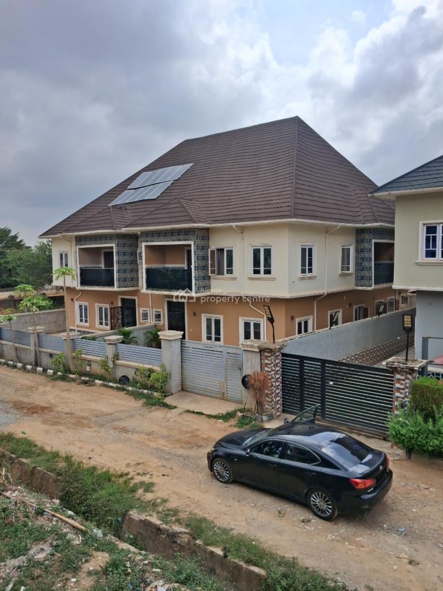 2 Units of 4 Bedroom Semi Detached Duplex with 2 Parlours Each, Along Voice of Nigeria Road, Lugbe Airport Road, Abuja, Lugbe District, Abuja, Semi-detached Duplex for Sale