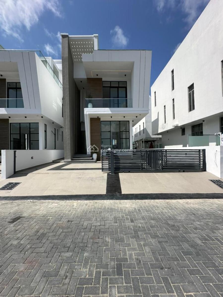 Luxury 5 Bedroom Fully Detached Duplex + Bq, Pool, Cinema, Osapa, Lekki, Lagos, Detached Duplex for Sale