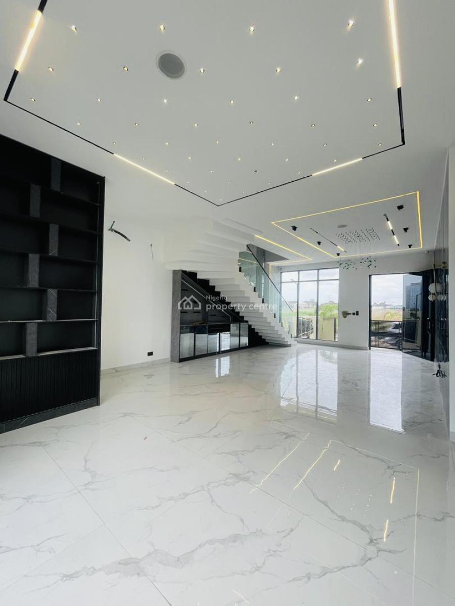Contemporary Automated 4 Bedroom Terrace Duplex with Self Compound, Lekki Phase 1, Lekki, Lagos, Terraced Duplex for Sale