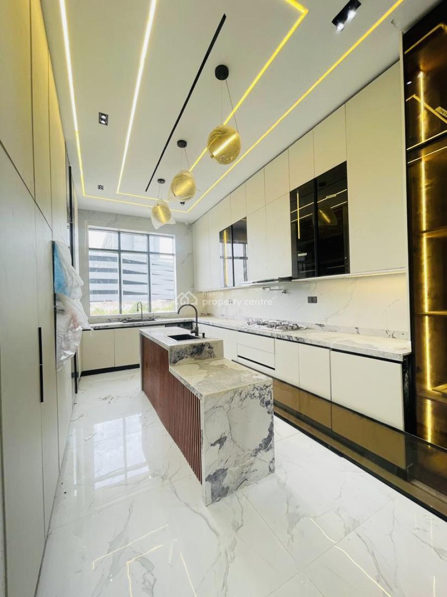 Contemporary Automated 4 Bedroom Terrace Duplex with Self Compound, Lekki Phase 1, Lekki, Lagos, Terraced Duplex for Sale