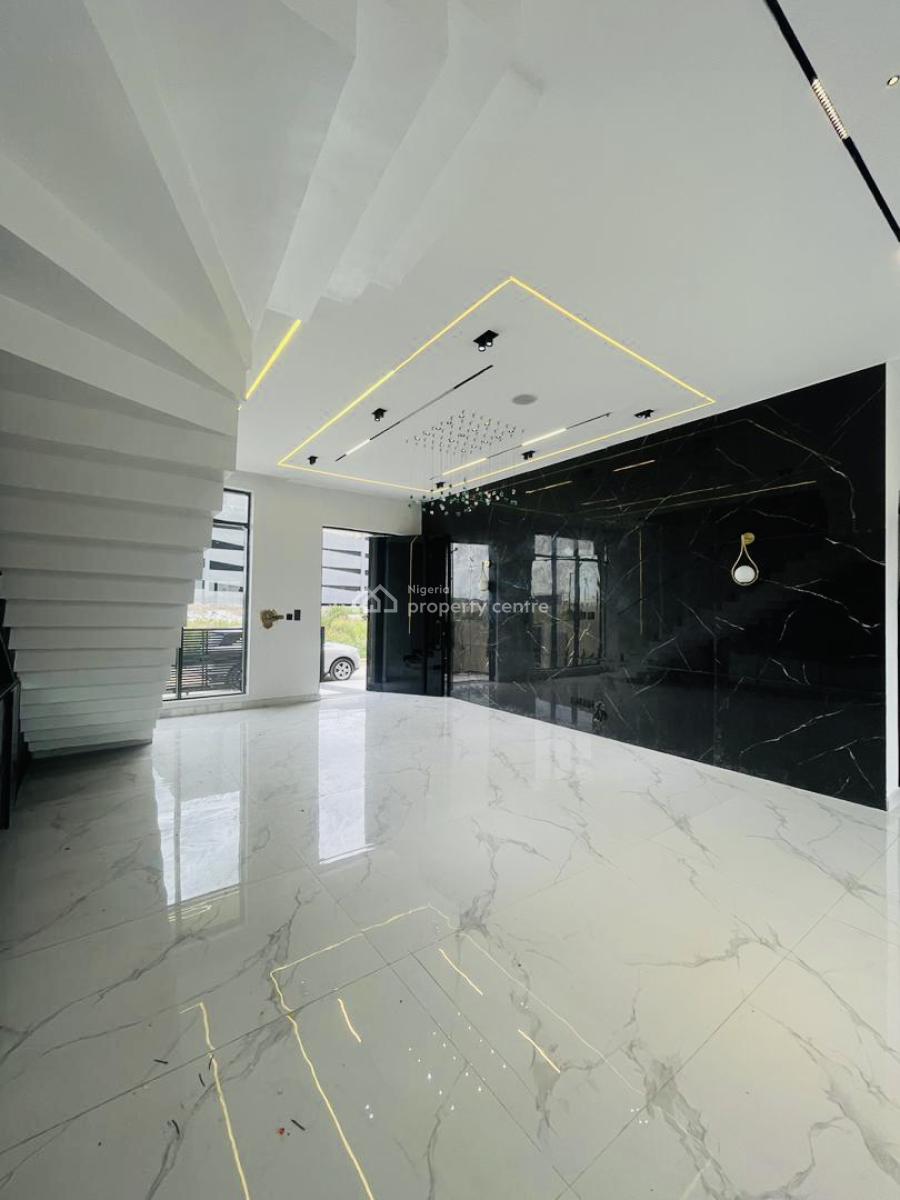 Contemporary Automated 4 Bedroom Terrace Duplex with Self Compound, Lekki Phase 1, Lekki, Lagos, Terraced Duplex for Sale