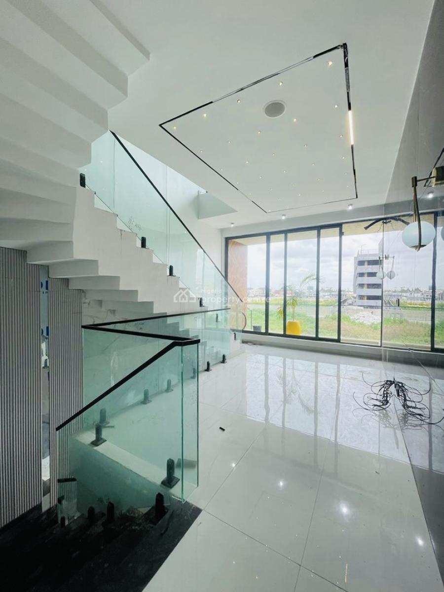 Contemporary Automated 4 Bedroom Terrace Duplex with Self Compound, Lekki Phase 1, Lekki, Lagos, Terraced Duplex for Sale