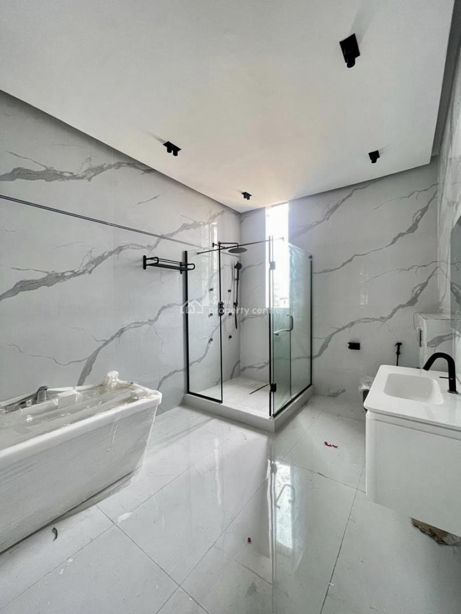 Contemporary Automated 4 Bedroom Terrace Duplex with Self Compound, Lekki Phase 1, Lekki, Lagos, Terraced Duplex for Sale