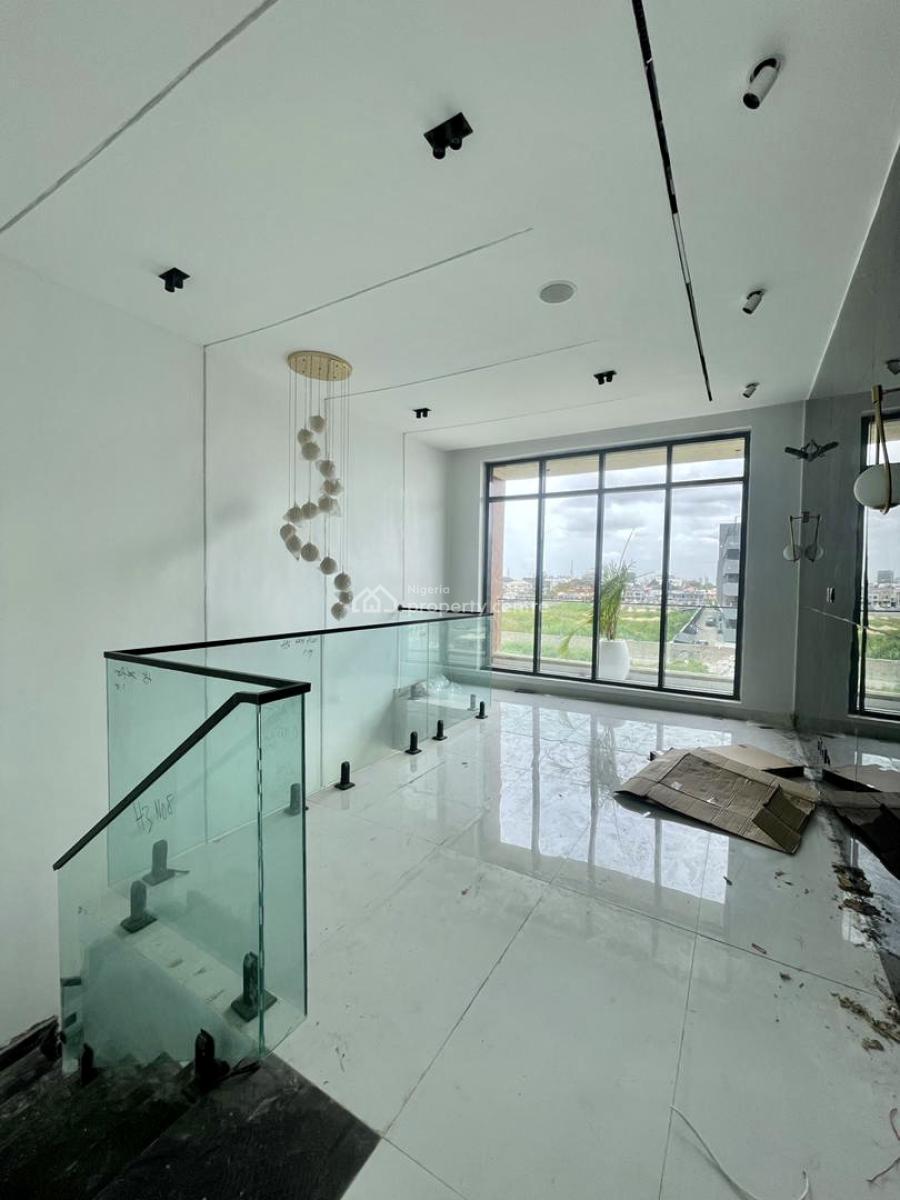 Contemporary Automated 4 Bedroom Terrace Duplex with Self Compound, Lekki Phase 1, Lekki, Lagos, Terraced Duplex for Sale
