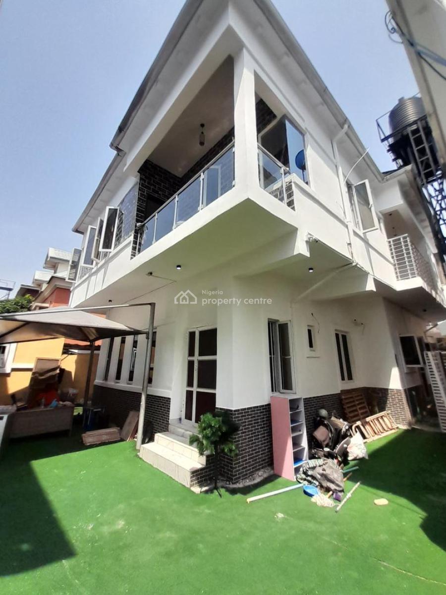 Luxury 4 Bedroom Semidetached with Bq with Excellent Facility, Chevron, Lekki, Lagos, Semi-detached Duplex for Rent