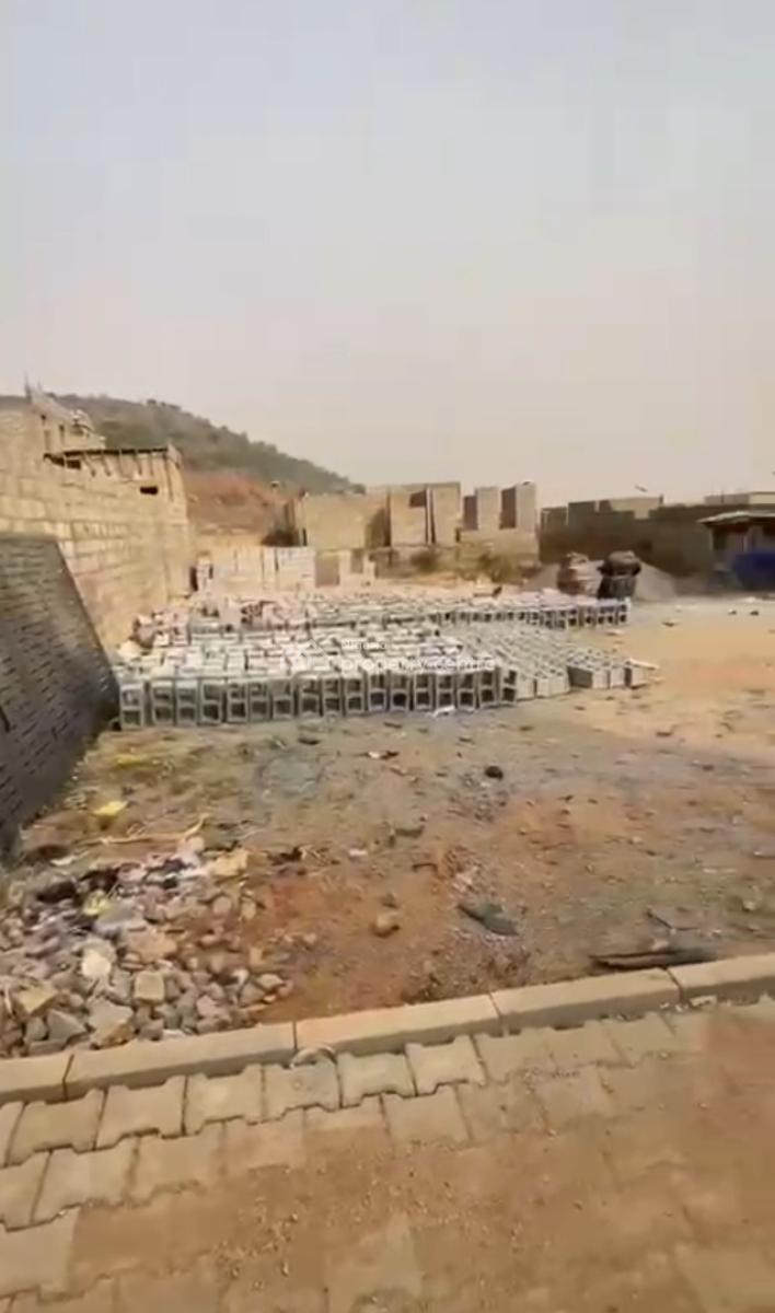 500 Sqm Flat Estate Land. Building Plan for 5 Bedroom Fully Detached, Katampe Extension, Katampe, Abuja, Residential Land for Sale