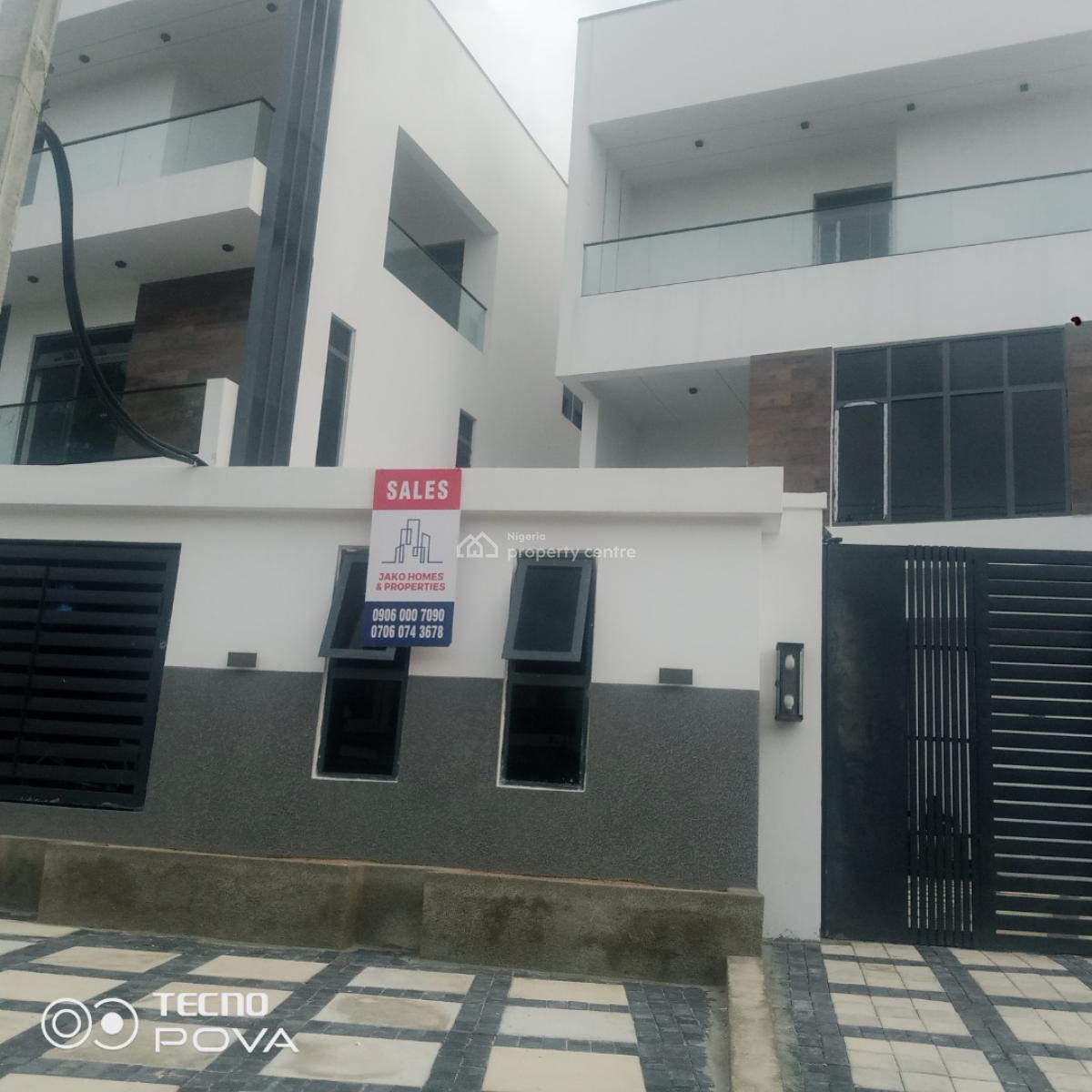 4bed Duplex, Off Adimiralty Way Lekki Phase 1, Lekki, Lagos, Semi-detached Bungalow for Rent