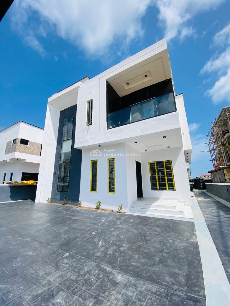 Newly Built 5 Bedroom Fully Detached Duplex, Monastery, Sangotedo, Ajah, Lagos, Detached Duplex for Sale