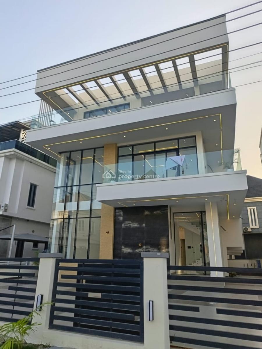 5 Bed Fully Detacched with Bq and Swimming Pool, Ikota, Lekki, Lagos, Detached Duplex for Sale