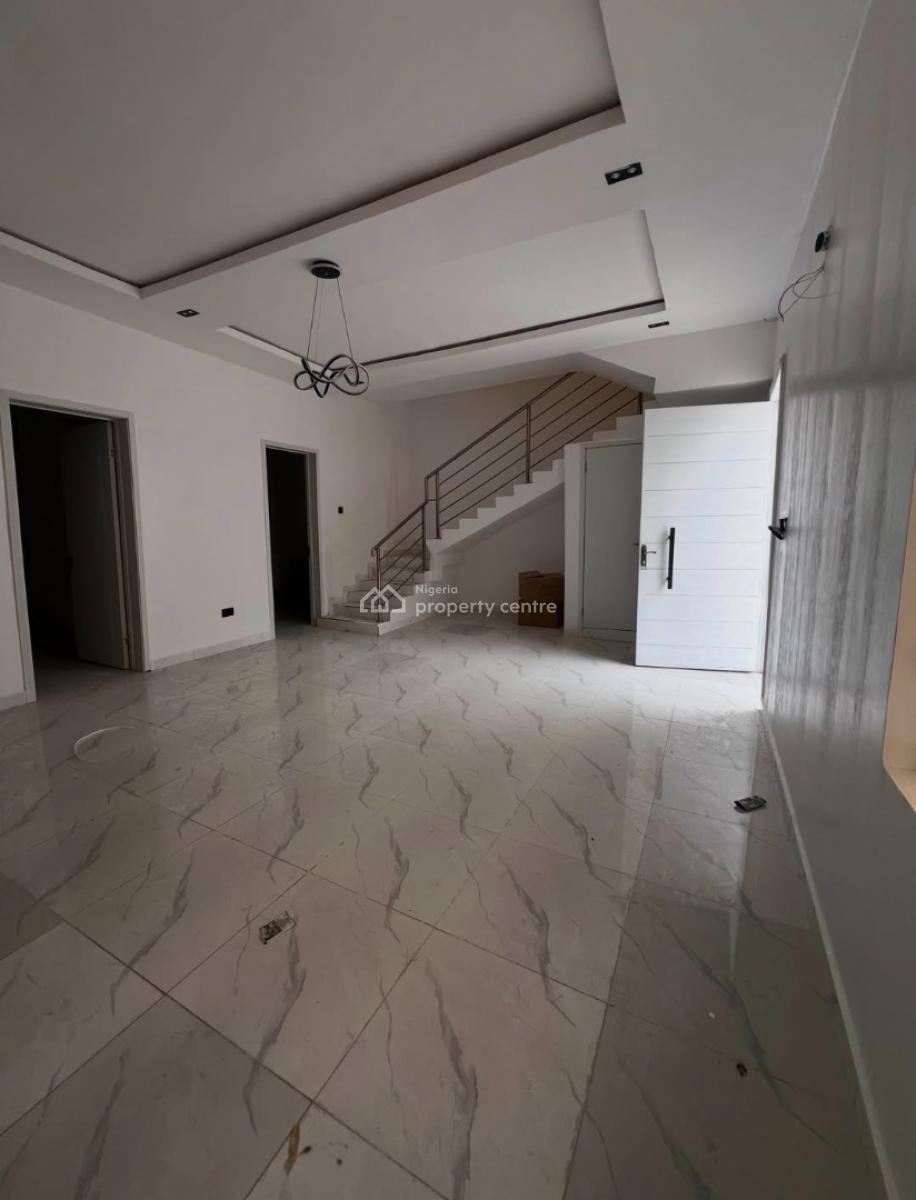 Self Service 4bedroom Semi Detached Duplex with Bq, Ikota By Bis, Ikota, Lekki, Lagos, Semi-detached Duplex for Rent
