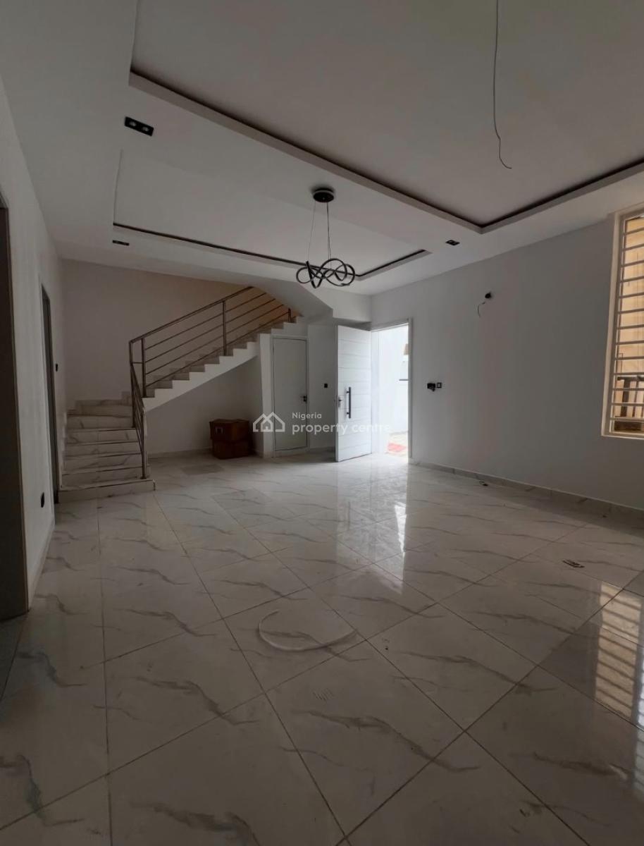 Self Service 4bedroom Semi Detached Duplex with Bq, Ikota By Bis, Ikota, Lekki, Lagos, Semi-detached Duplex for Rent