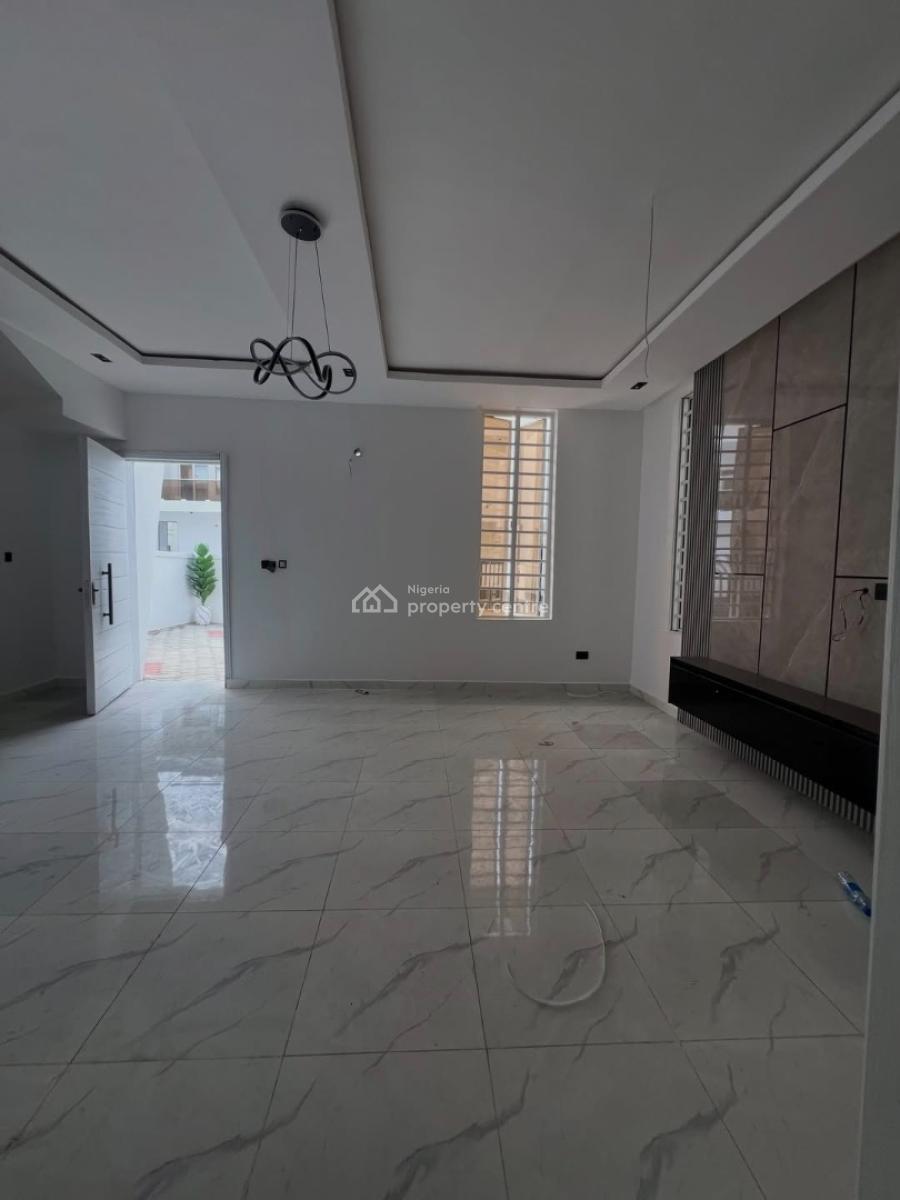 Self Service 4bedroom Semi Detached Duplex with Bq, Ikota By Bis, Ikota, Lekki, Lagos, Semi-detached Duplex for Rent