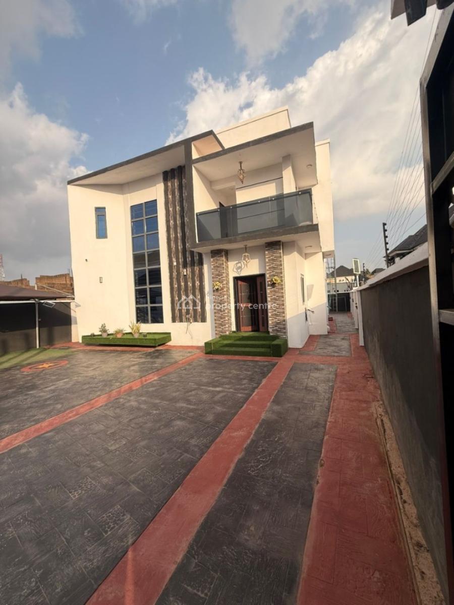 a Well Located Fully Detached 4 Bedroom Duplex with Boys Quarter, Ire Akari Estate, Akala Express, Ibadan, Oyo, Detached Duplex for Sale