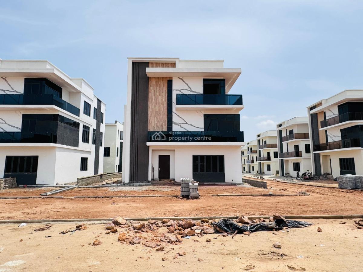a Newly Built Spacious 5-bedroom Detached Duplex (carcass), Guzape District, Abuja, Detached Duplex for Sale