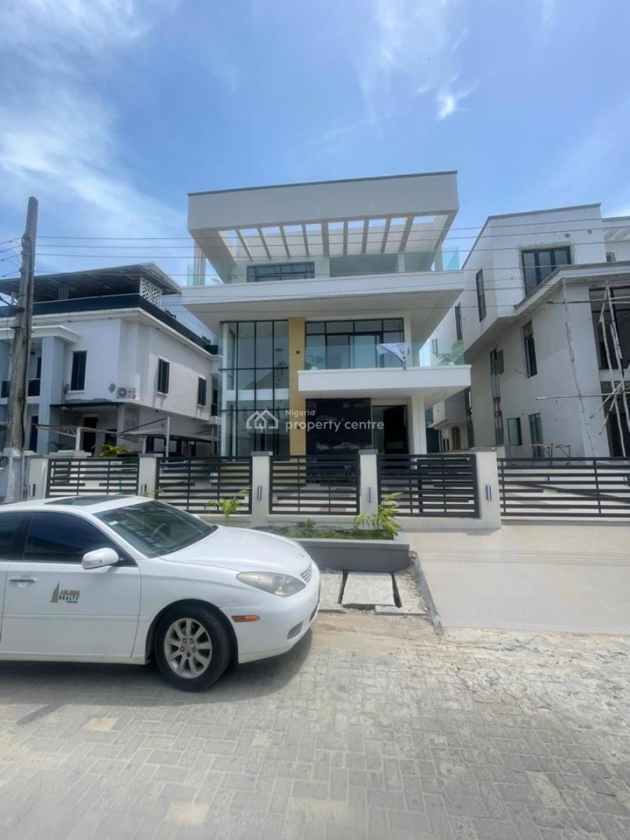 Excellently Finished 5 Bedroom Detached with Bq, Pool, Cinema & Gym, Lekki County, Ikota, Lekki, Lagos, Detached Duplex for Sale