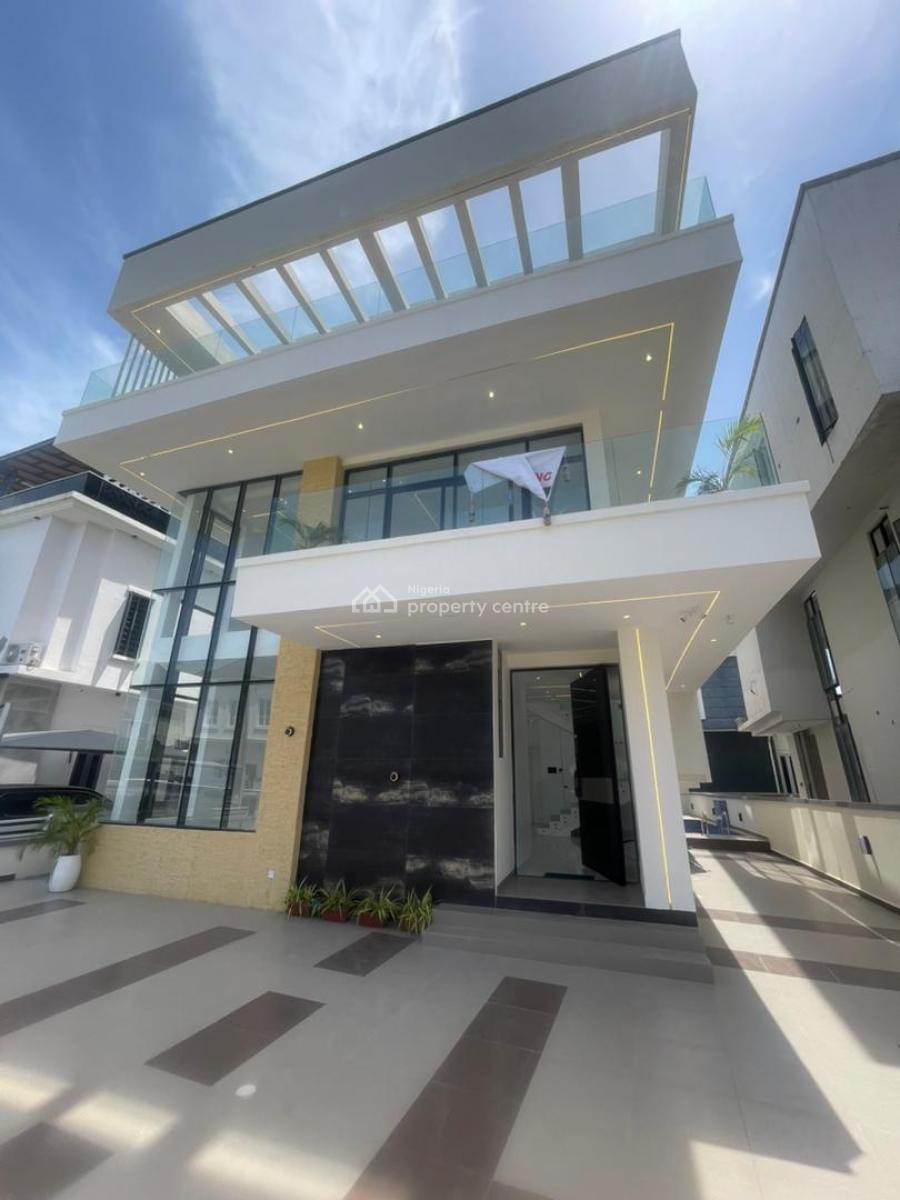 Excellently Finished 5 Bedroom Detached with Bq, Pool, Cinema & Gym, Lekki County, Ikota, Lekki, Lagos, Detached Duplex for Sale