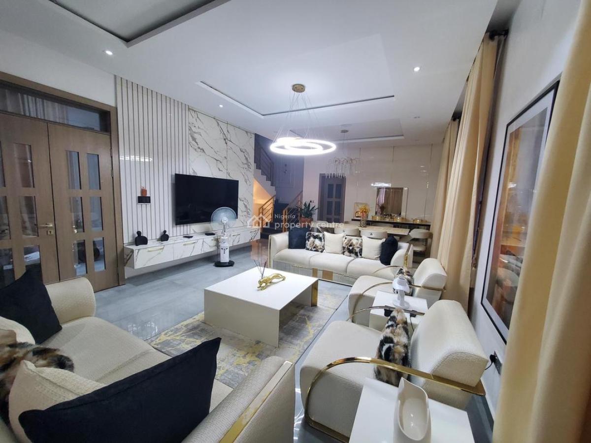 Luxury and Tastefully Furnished Five Bedrooms Fully Detached Duplex, Ikate, Lekki, Lagos, Detached Duplex for Rent