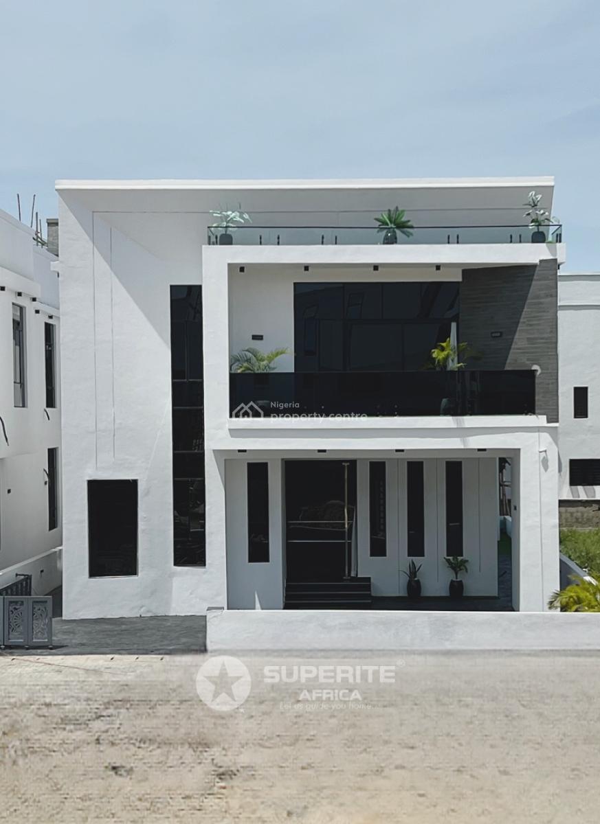 5-bedroom Fully-detached Duplex with Bq, Chevron Toll Gate, Lekki, Lagos, Detached Duplex for Sale