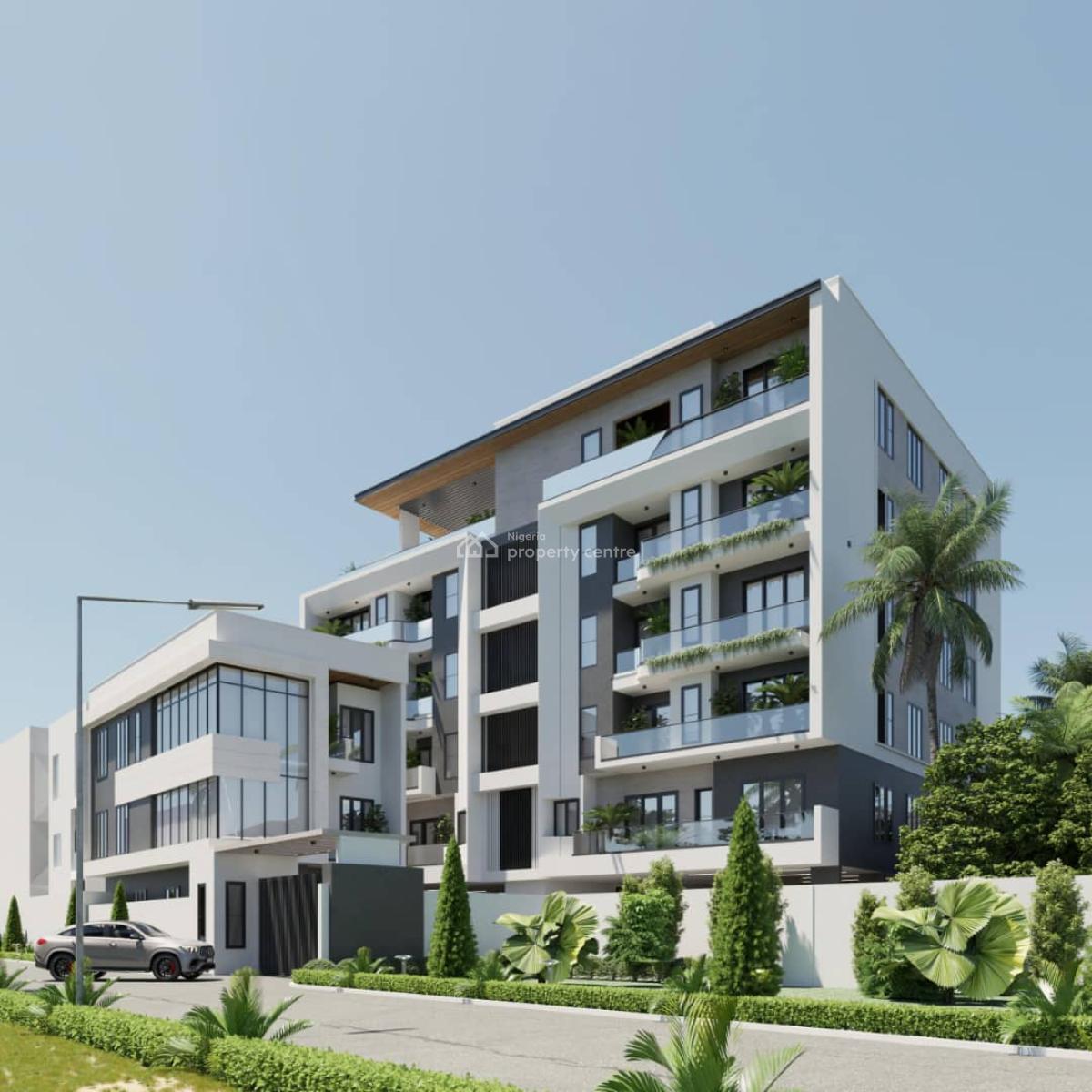 Off Plan Project 2 Bed Flat Apartment with Boyz Quarter+pool, Heirs Vault Abraham Adesanya Opposite Sky Mall, Ogombo, Ajah, Lagos, Flat / Apartment for Sale