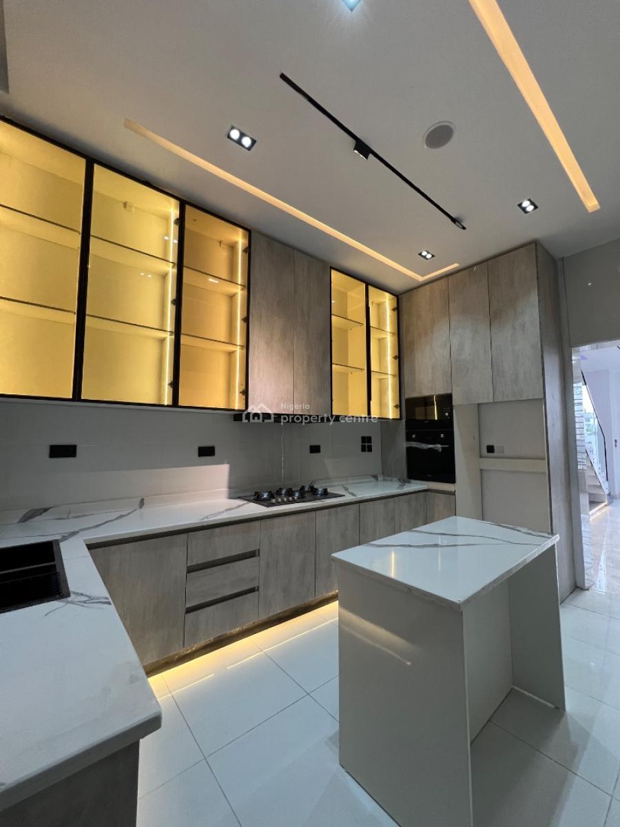 Contemporary 4 Bedroom Semi Detached Duplex with a Bq, Ikota Villa Estate, Ikota, Lekki, Lagos, Semi-detached Duplex for Sale