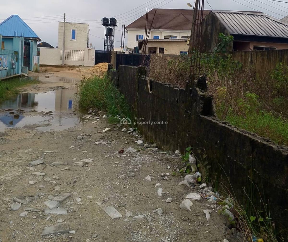 Half Plot of Land, Alaku Town, Nnpc, Eleko, Ibeju Lekki, Lagos, Mixed-use Land for Sale