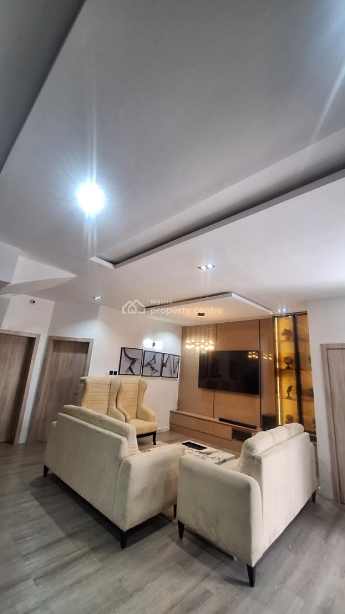 Premium  Fully Furnished 4-bedroom Terrace Corner Piece, Abraham Adesanya, Ajah, Lagos, Terraced Duplex for Sale