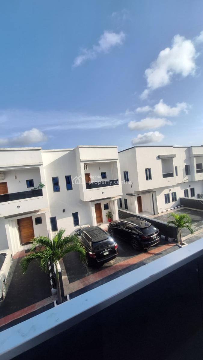 Premium  Fully Furnished 4-bedroom Terrace Corner Piece, Abraham Adesanya, Ajah, Lagos, Terraced Duplex for Sale