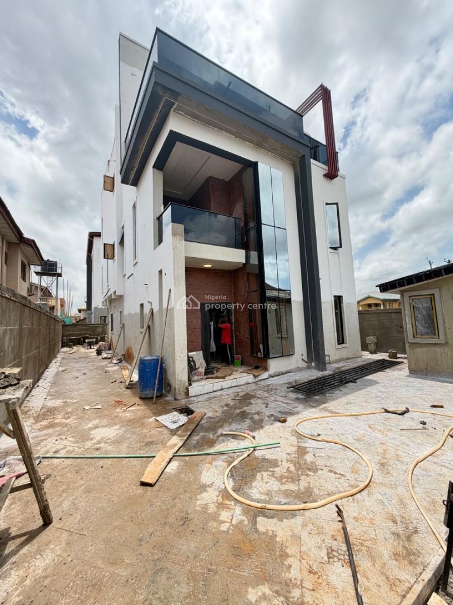 Luxury 5 Bedrooms Fully Detached - Duplex House + Bq, Gra Phase 1, Magodo, Lagos, Detached Duplex for Sale