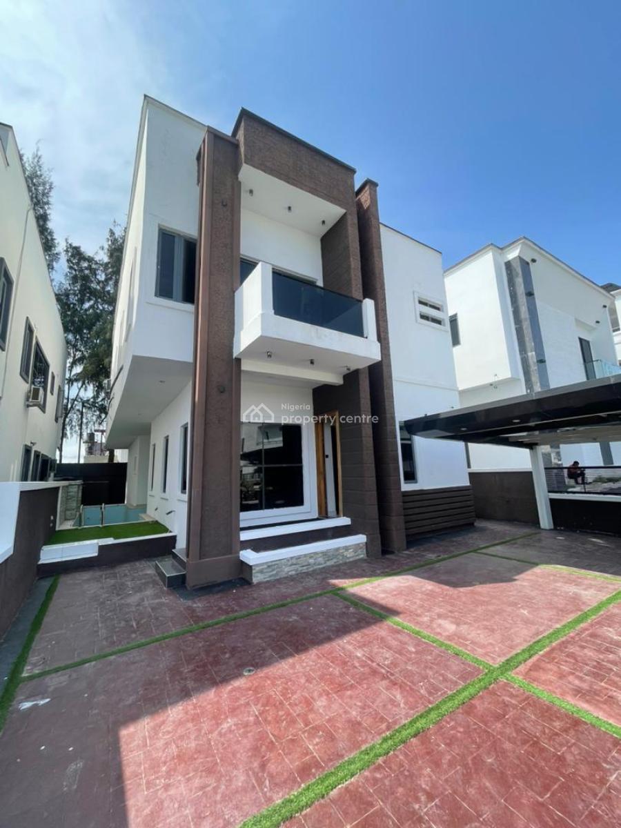 Alluringly Finished 5 Bedroom Detached Duplex with Bq & Swimming Pool, Lekki County, Ikota, Lekki, Lagos, Detached Duplex for Sale