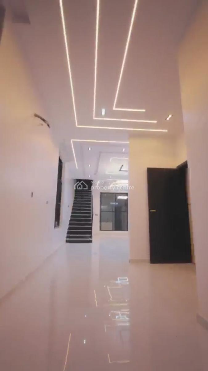 Automated 5 Bedrooms Fully Detached with Bq and Swimming Pool, Blenco, Sangotedo, Ajah, Lagos, Detached Duplex for Sale