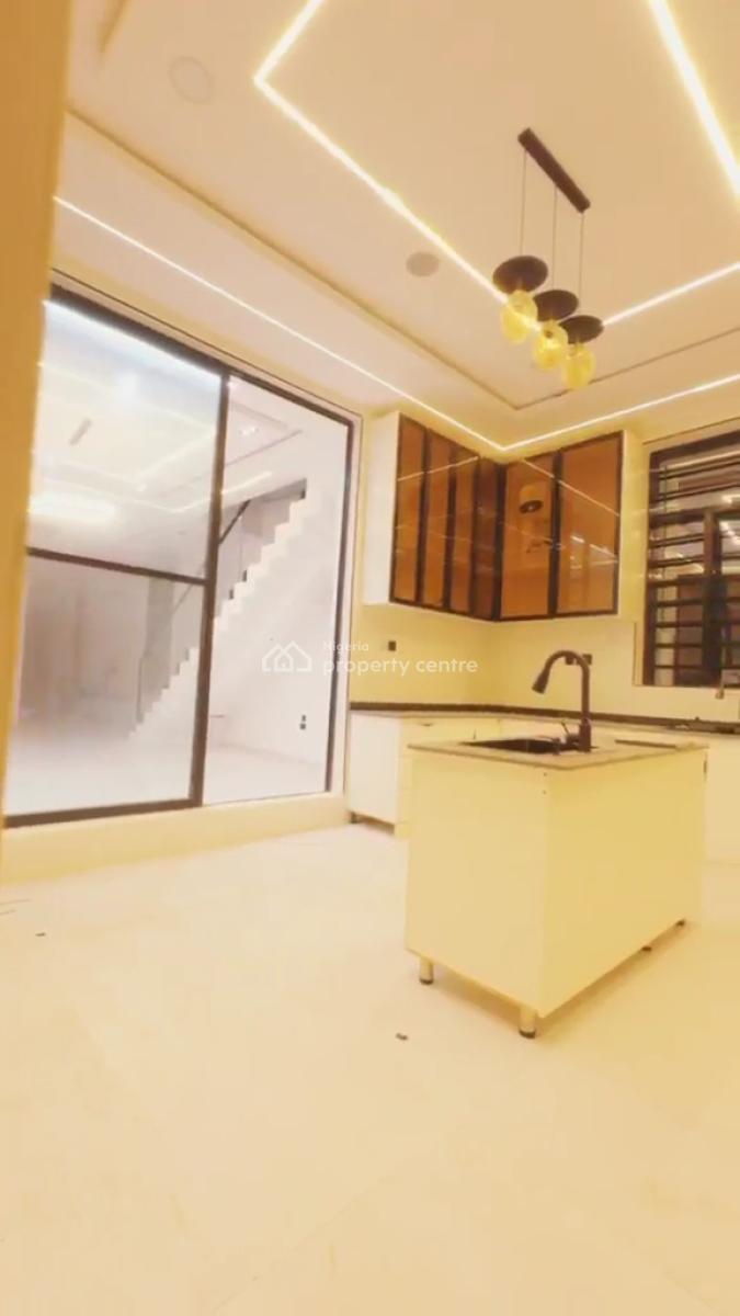 Automated 5 Bedrooms Fully Detached with Bq and Swimming Pool, Blenco, Sangotedo, Ajah, Lagos, Detached Duplex for Sale