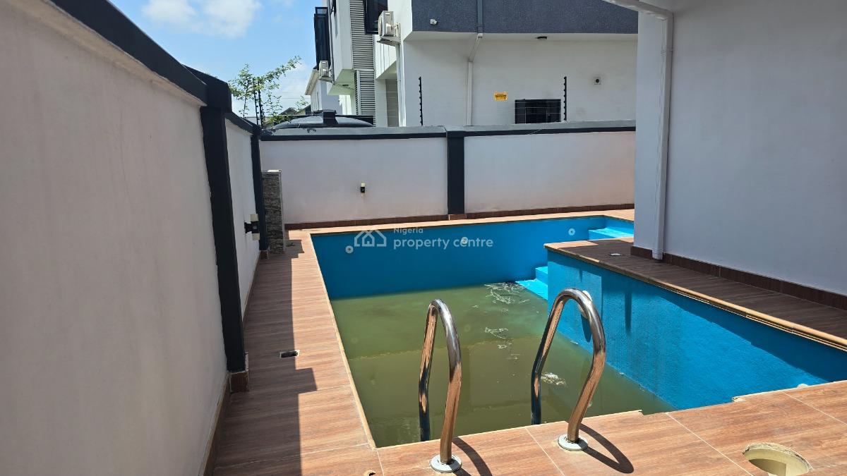 Luxury 6-bedroom Fully Detached House with Bq and Swimming Pool, Pinnock Beach Estate, Osapa London, Lekki, Lagos, Jakande, Lekki, Lagos, Detached Duplex for Sale