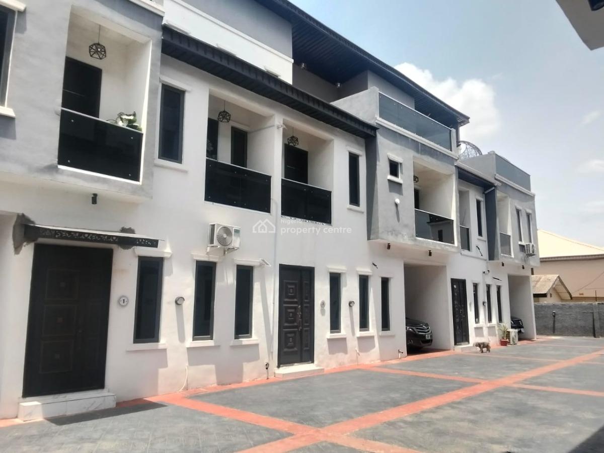 Relatively New 4 Bedroom Terraced Duplex with a Room Bq, Gra Phase 1, Magodo, Lagos, Terraced Duplex for Sale