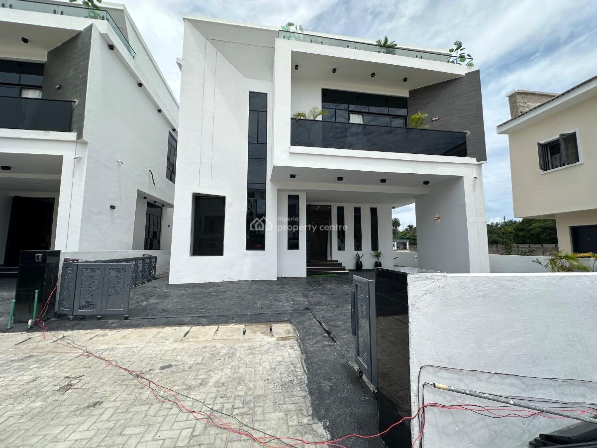 Vibrant 5 Bedroom Detached Duplex with a Swimming Pool, Gym House & Bq, Chevron Tollgate, Lekki, Lagos, Detached Duplex for Sale