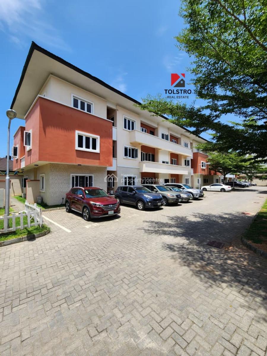 Well Maintained 3 Bedroom Ensuite Service Apartment, Ikate, Lekki, Lagos, Flat / Apartment for Rent