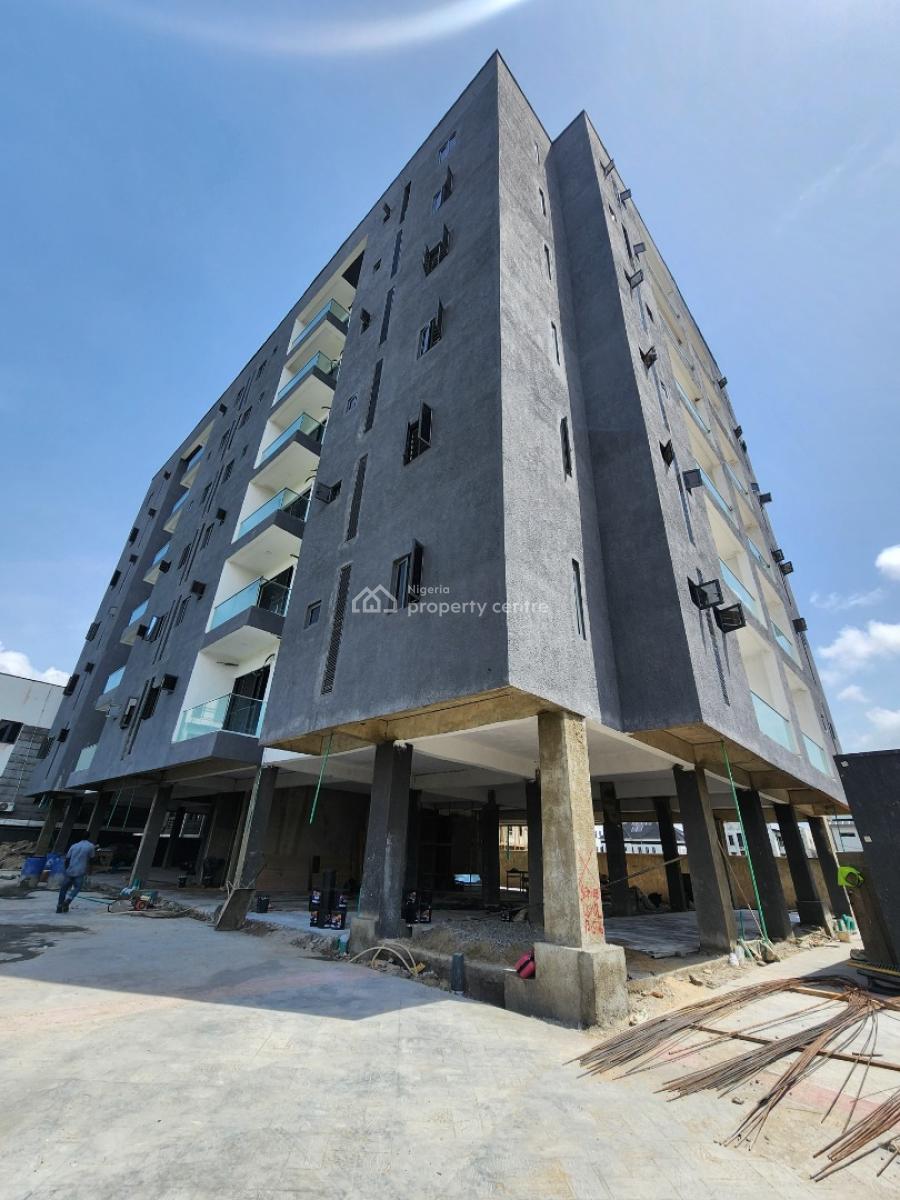 Nicely Built 3 Bedroom Serviced Apartment + Bq, Elevator, Pool, Gym, Ikate Elegushi, Lekki, Lagos, Flat / Apartment for Sale