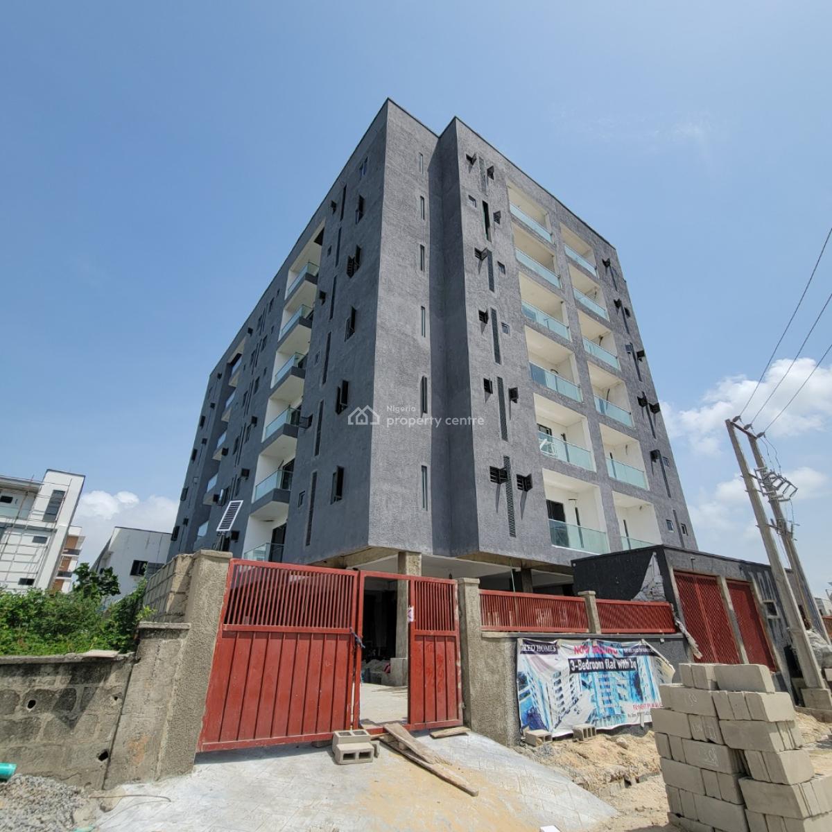 Gorgeous 3 Bedroom Apartment with a Pool, Gym, Levator and Bq, Ikate, Lekki, Lagos, Flat / Apartment for Sale