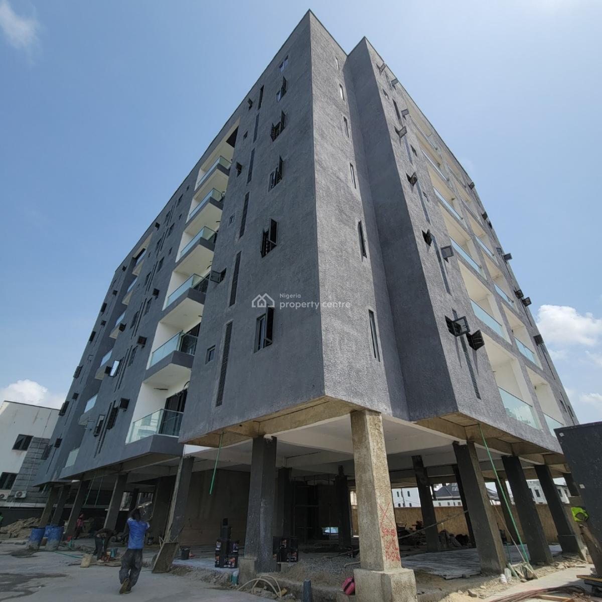 Gorgeous 3 Bedroom Apartment with a Pool, Gym, Levator and Bq, Ikate, Lekki, Lagos, Flat / Apartment for Sale