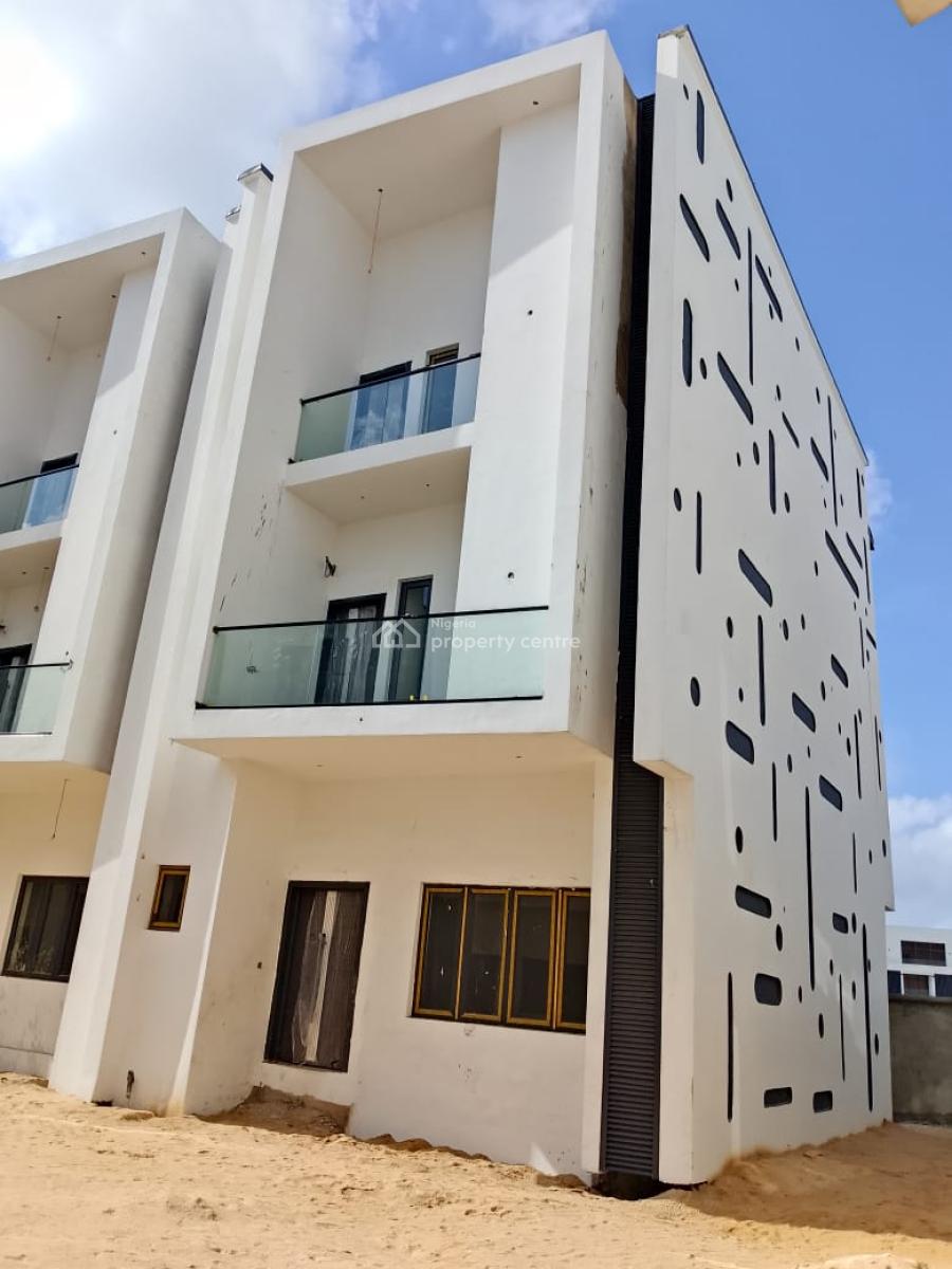 4 Bedroom Terrace Duplex with Bq, Beach Resort Estate, Behind Nicon Town,lekki, Lagos.*, Nicon Town, Lekki, Lagos, Terraced Duplex for Sale